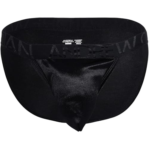 Andrew Christian - Männer Slip Unterwäsche - Onyx Euro Brief w/Almost Naked® - 1x Größe L von Andrew Christian