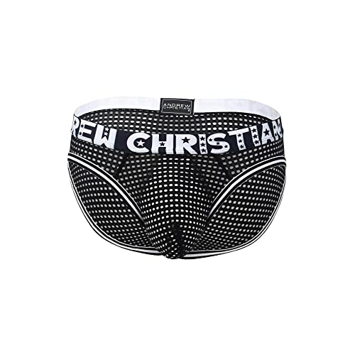 Andrew Christian - Männer Unterwäsche - Herren Slip - Almost Naked® Mesh Brief Black - Schwarz - 1 x Größe M von Andrew Christian