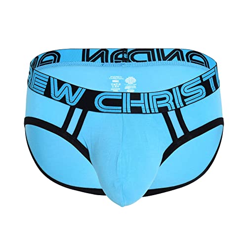 Andrew Christian - Männer Unterwäsche - Herren Slip - CoolFlex Active Modal Brief w/Show-IT® Aqua - Blau - 1 x Größe L von Andrew Christian