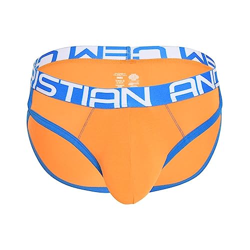 Andrew Christian - Männer Unterwäsche - Herren Slip - CoolFlex Modal Brief w/Show-IT® Orange - Orange - 1 x Größe XS von Andrew Christian