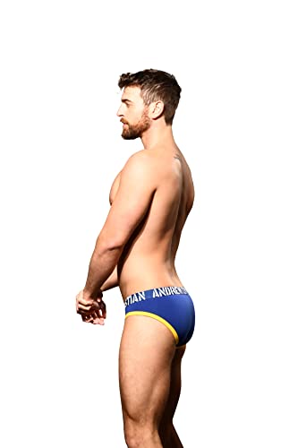 Andrew Christian - Männer Unterwäsche - Herren Slip - Fly Tagless Brief w/Almost Naked® Blau - Blau - 1 x Größe S von Andrew Christian