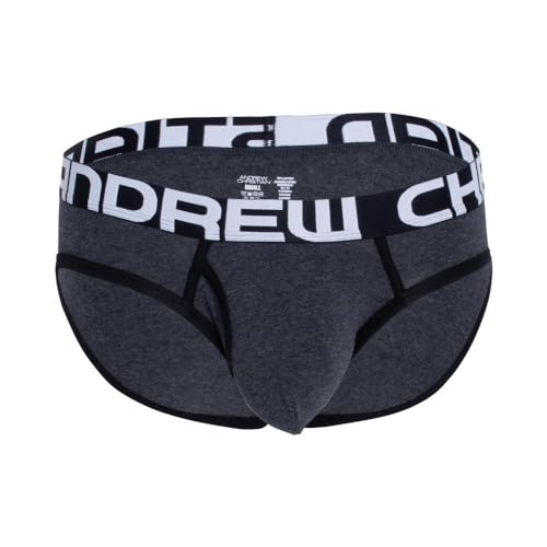 Andrew Christian - Männer Unterwäsche - Herren Slip - Fly Tagless Brief w/Almost Naked® Charcoal - Grau - 1 x Größe L von Andrew Christian