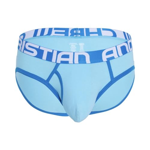 Andrew Christian - Männer Unterwäsche - Herren Slip - Fly Tagless Brief w/Almost Naked® Sky Blue - Blau - 1 x Größe L von Andrew Christian