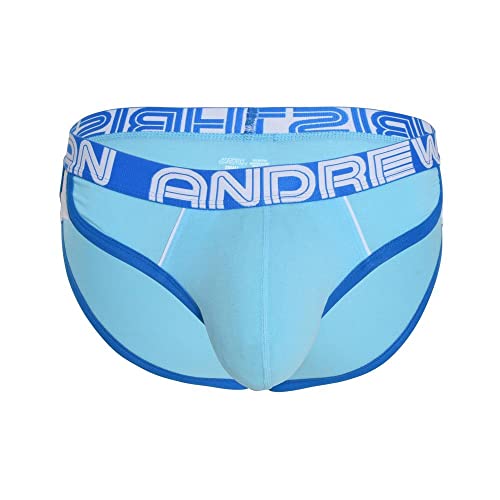 Andrew Christian - Männer Unterwäsche - Herren Slip - Show-IT® Retro Pop Mesh Brief Sky Blue - Blau - 1 x Größe M von Andrew Christian