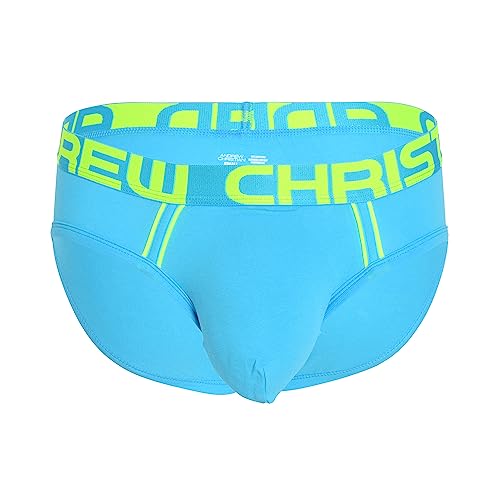 Andrew Christian - Männer Unterwäsche - Herren Slip - Trophy Boy® for Hung Guys Brief Aqua - Blau - 1 x Größe S von Andrew Christian