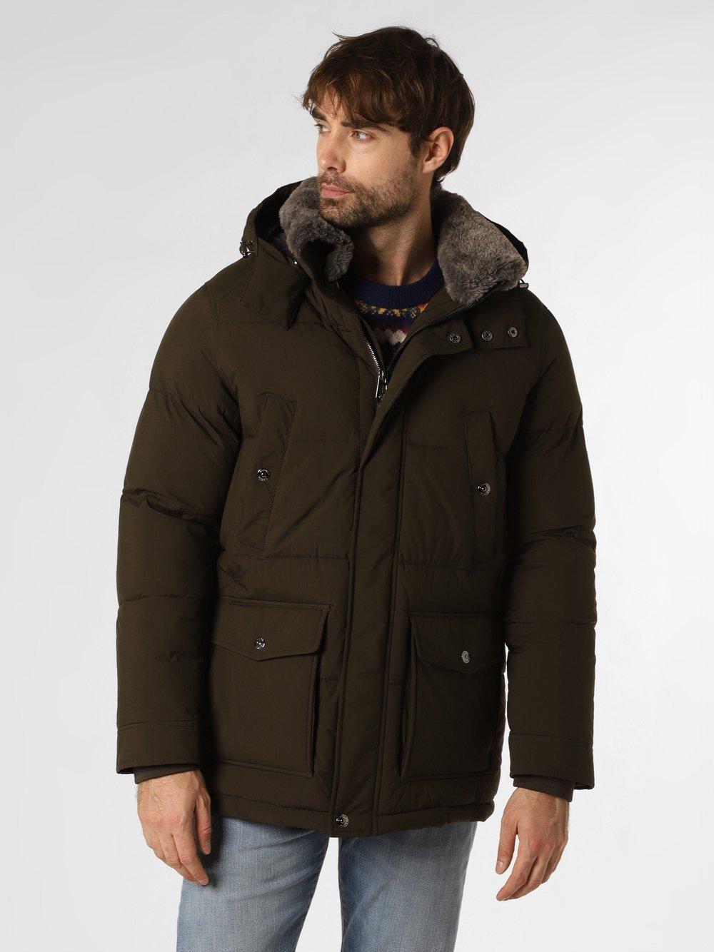 Andrew James Parka Herren, khaki von Andrew James