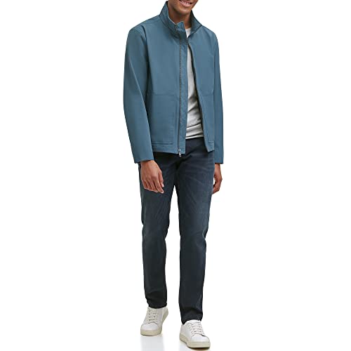 Andrew Marc Herren Leichte Wasserabweisende Jacke Mesh Übergangsjacke, Jaspis (Camouflage-Futter), XL von Andrew Marc