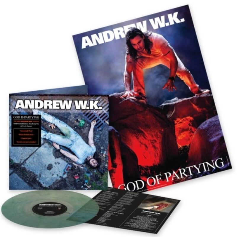 Andrew W.K. God is partying LP multicolor Andrew W.K. God is partying LP multicolor von Andrew W.K.