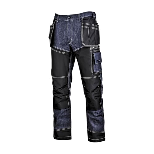 Andromeda Lahti PRO Herren Pantalones De Jeans Azules Con Refuerzos, XL, Ce, Sicherheitssets Für Die Arbeit, Bunt, Einheitsgröße EU von Andromeda