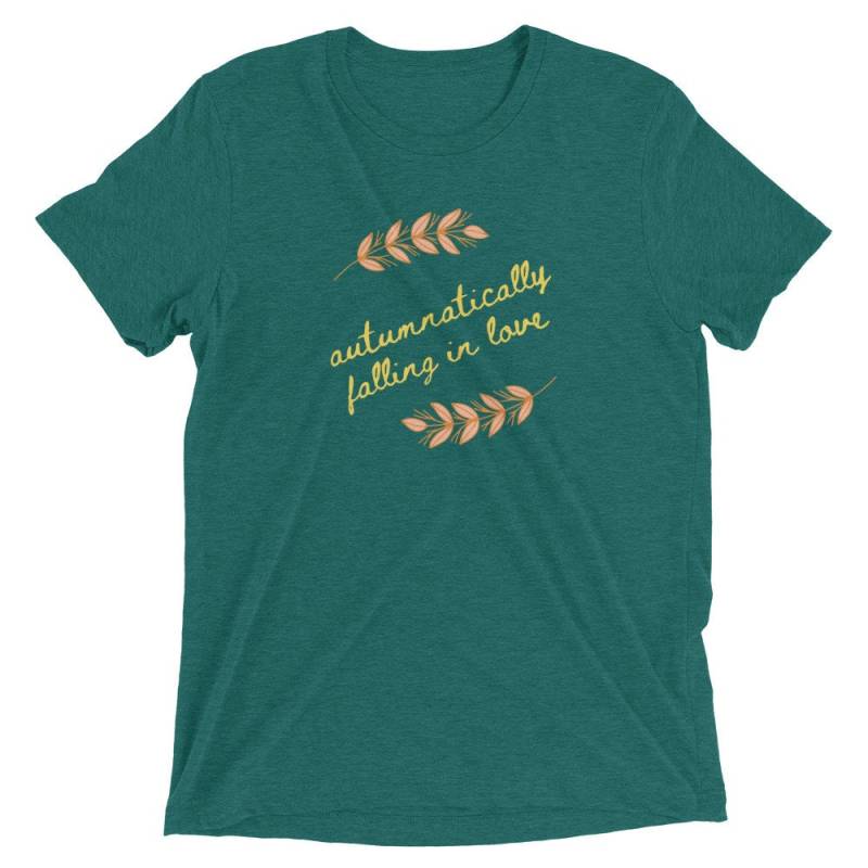 Automatically Falling in Love - Damen T-Shirt Mehrfarbige Optionen von AndthensomeapparelCo