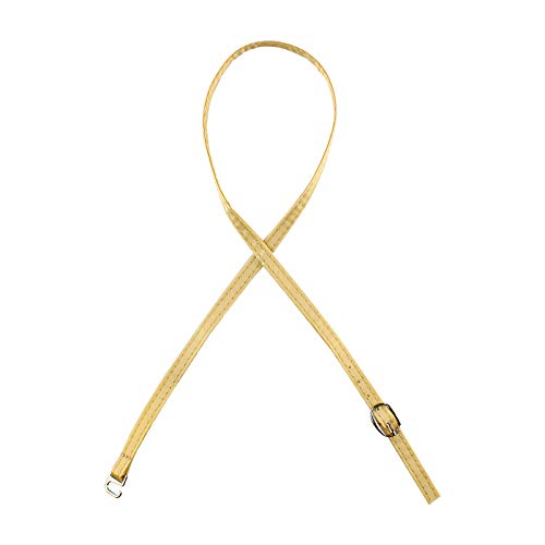 Andux Frauen Abnehmbar Anti-Rutsch Abnehmbare Schuhbaender Zum Befestigen von hochhackigen Schuhen und Flache Schuhe 1 Paar PXD-02 (Satin-aprikose) von Andux