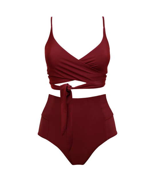 Anekdot Bikini Set Lin Top + Bow-Back Slip von Anekdot