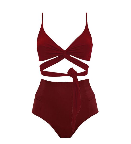 Anekdot Bikini Set Lin Top + Bow-Back Slip von Anekdot