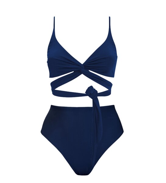 Anekdot Bikini Set Lin Top + Skyline High Slip von Anekdot