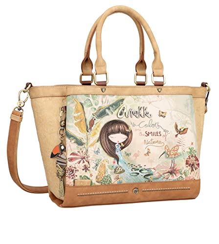 Anekke 36701-114 Mehrfarbig 39x24x11 Damen Shopper, bunt, Einheitsgröße von Anekke