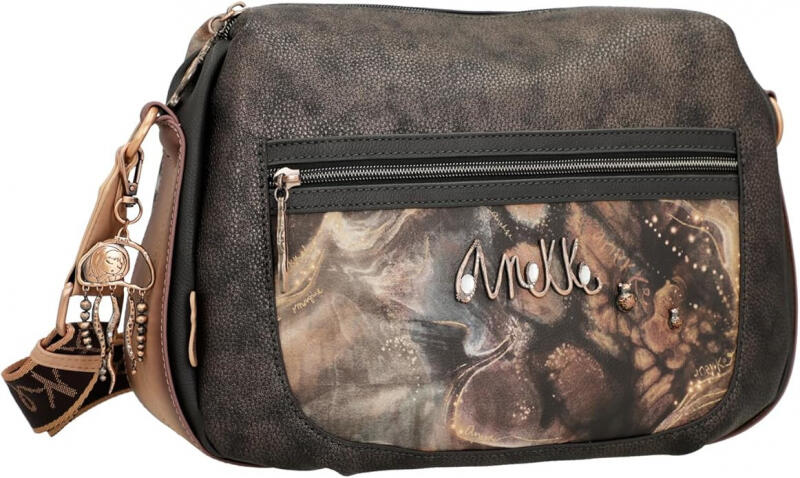 Anekke - Anekke Dreamverse Handbag Umhängetasche anthrazit / braun Braun von Anekke