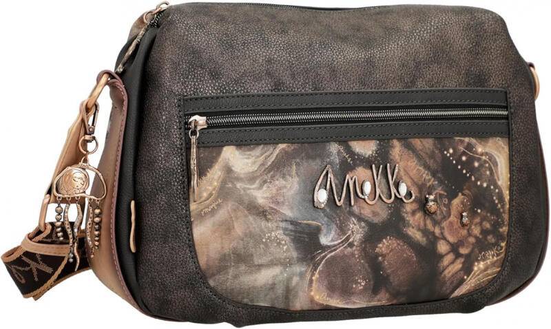 Anekke - Anekke Dreamverse Handbag Umhängetasche anthrazit / braun Braun von Anekke