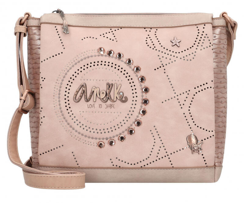 Anekke - Anekke Hollywood Schultertasche Riemen stufenlos verstellbar braun Braun von Anekke