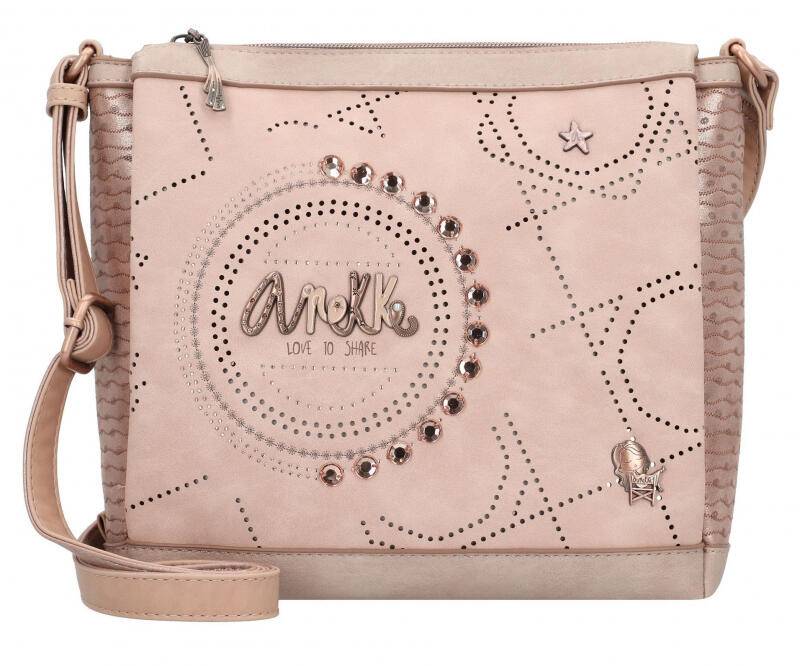 Anekke - Anekke Hollywood Schultertasche Riemen stufenlos verstellbar braun Braun von Anekke