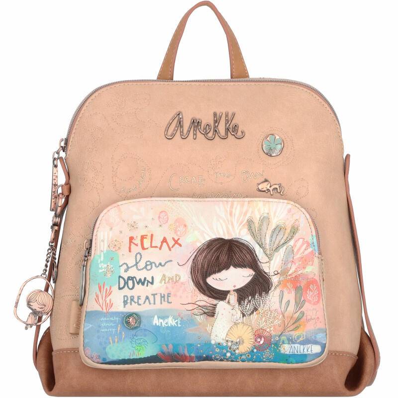 Anekke - Anekke Mochila Sentetico Damenrucksack braun Multicolor von Anekke
