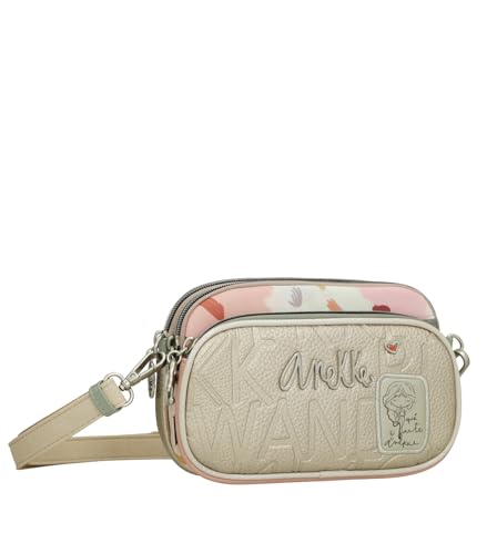 Anekke Borsa a tracolla compatta piccola - leggera e pratica | tasche e manico regolabile - misure: 20 x 13 x 6 cm - Accessori Donna Casual, Vari Anekke Borsa a tracolla compatta piccola - leggera e pratica | tasche e manico regolabile - misure: 20 x 13 x 6 cm - Accessori Donna Casual, Vari von Anekke