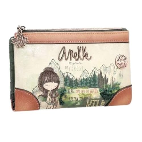 Anekke Brieftasche gr Weiche Kanada Puppe, bunt, Talla única, Casual von Anekke