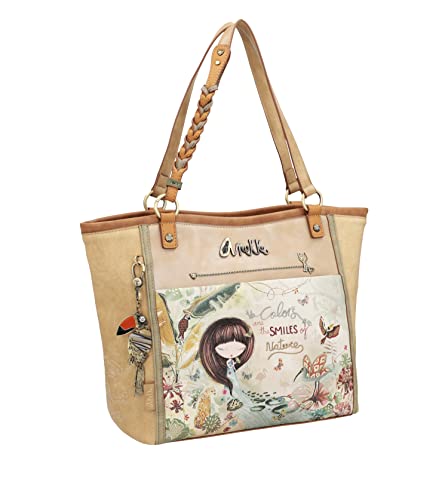 Anekke Damen 36702-047 Mehrfarbig 40x29x16 Shopper, bunt von Anekke