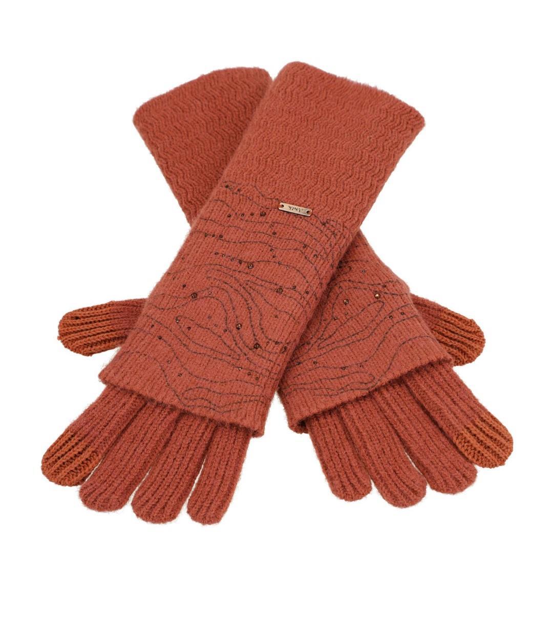 Anekke - Damen Handschuhe Gloves Original Braun von Anekke
