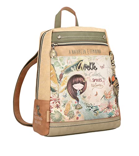 Anekke Damen Paseo 36705-018 Mehrfarbig, 26 x 32 x 10 Rucksack für unterwegs, bunt von Anekke