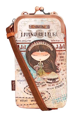 Anekke Damen Umhängetasche und Geldbörse 2-in-1 Mini-Ablage, bunt von Anekke