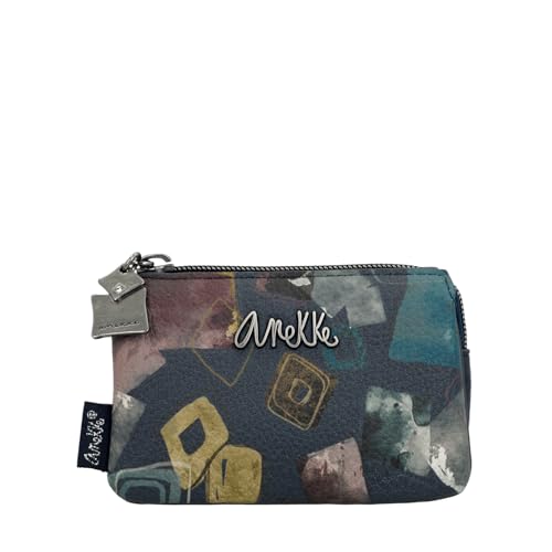 Anekke Damengeldbörse mit 3 Fächern, Kollektion Evolution, Reißverschluss | Maße 12 x 8 x 4 cm von Anekke