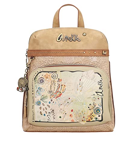 Anekke Paseo 36725-002 Mehrfarbig, 29 x 31 x 10 Damen Rucksack für unterwegs, bunt, Einheitsgröße von Anekke