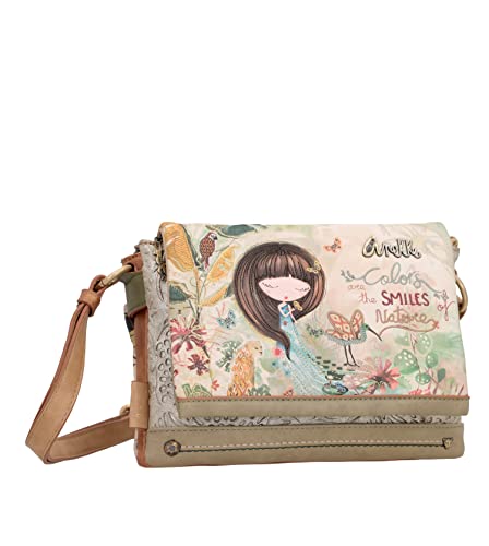 Anekke Damen 36703-383 Umhängetasche Mehrfarbig 26 x 18 x 7 BANDOLERA, bunt von Anekke