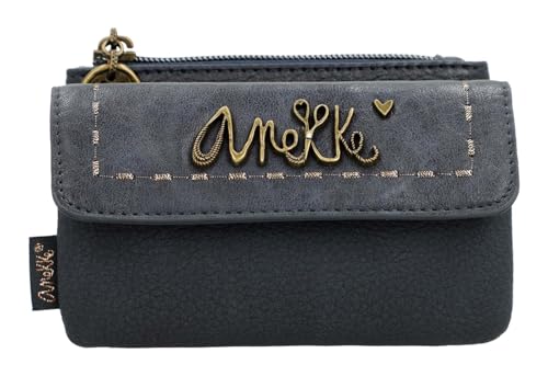 Anekke Geldbörse Boutique Coin Purse with Flap Multicolor dunkelblau von Anekke