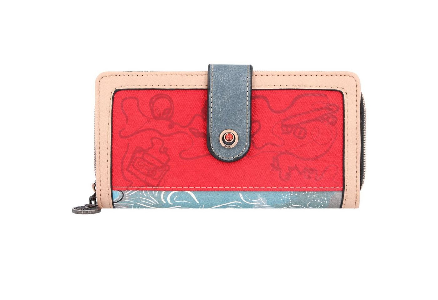 Anekke Geldbörse Fun&Music, Polyurethan von Anekke