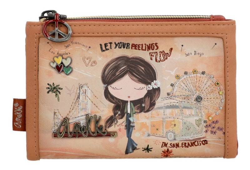 Anekke Geldbörse Peace & Love, mit RFID-Blocker Schutz von Anekke
