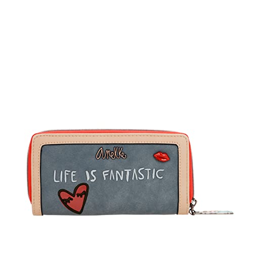 Anekke Zip wallet with flap L, kombi(funmusic), Gr. - von Anekke