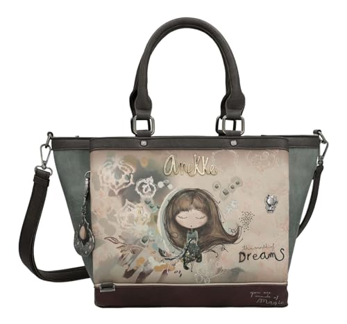 Anekke Handtasche Umhängetasche Real Short Handle Bag Multicolor mehrfarbig von Anekke
