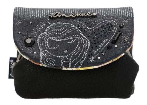 Anekke Hollywood Studio Flap Coin Purse Navy Blue von Anekke