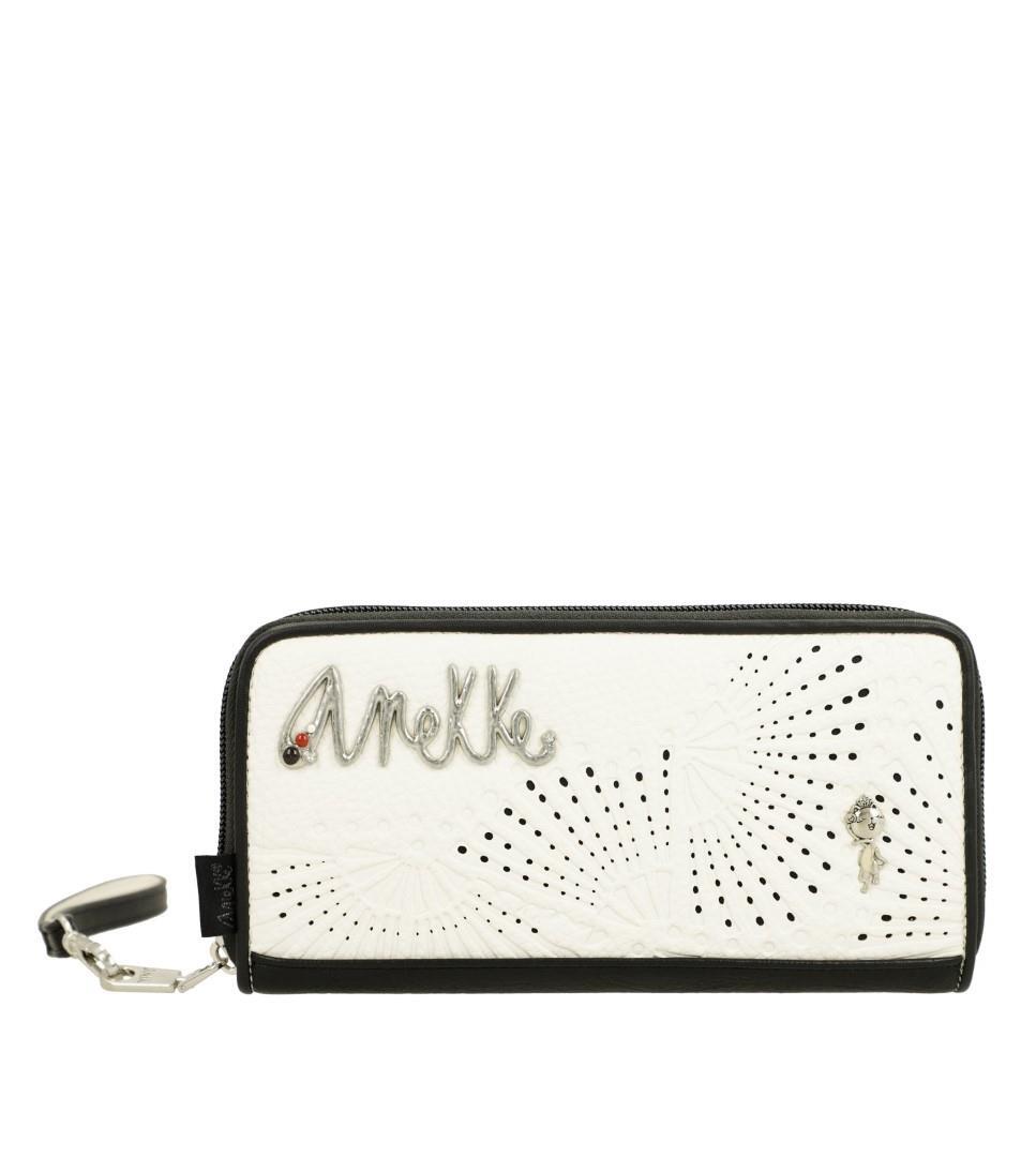 Anekke - Langbörse Wallet Original schwarz/natur - Gr. - XL von Anekke