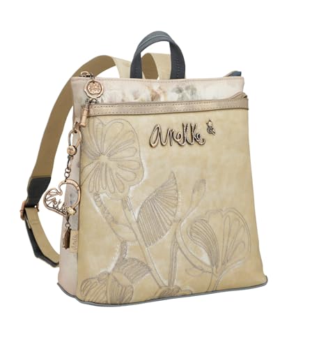 Anekke Mittelgroßer Rucksack von Memories - Praktisches und geräumiges Design | Doppelfach und verstellbare Griffe | Maße: 29 x 27 x 11 cm, Mehrfarbig von Anekke