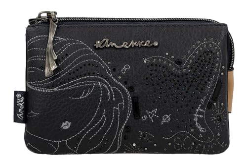 Anekke Hollywood Studio Triple Coin Purse Navy Blue von Anekke