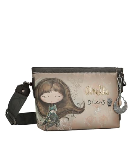 Anekke Real Collection Umhängetasche für Damen | Reißverschluss | Maße 22 x 17 x 8 cm von Anekke