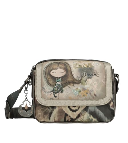 Anekke Real Collection Umhängetasche für Damen | Reißverschluss | Maße 24 x 17 x 8 cm von Anekke