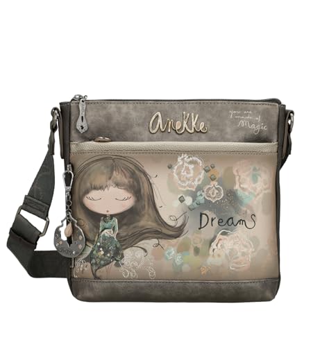 Anekke Real Collection Umhängetasche für Damen | Reißverschluss | Maße 27 x 26 x 8 cm von Anekke