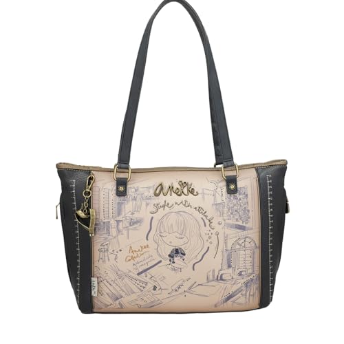 Anekke Schultertasche Shopper Studio Shoulder Bag Multicolor mehrfarbig von Anekke