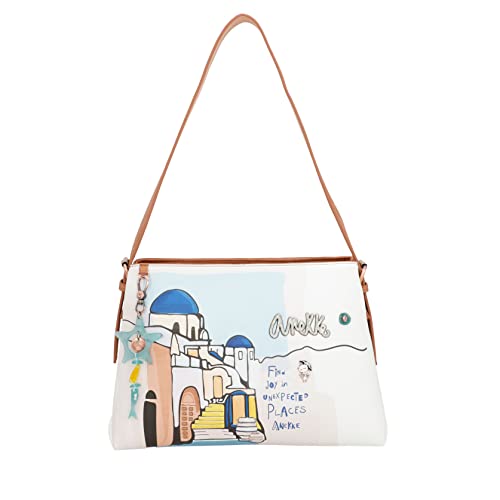 Anekke Shoulderbag 3-zip, kombi(sunrise), Gr. M von Anekke