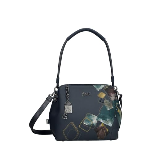 Anekke Schultertasche mit Umhängetasche, Kollektion Evolution, Reißverschluss | Maße 26 x 22 x 12 cm von Anekke