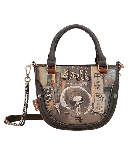 Anekke Shoen Brown Handtasche 23 cm von Anekke