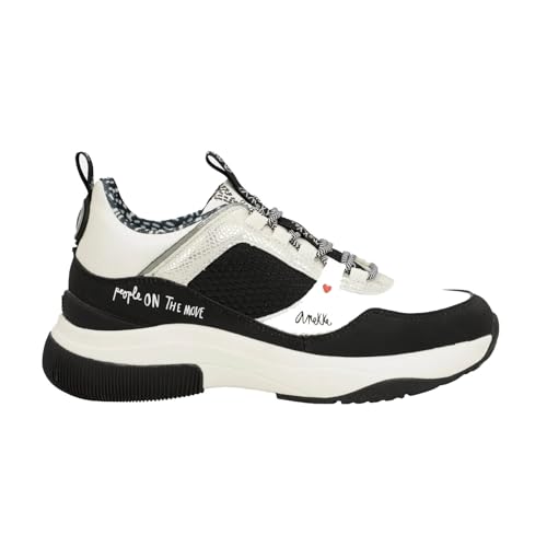 Anekke Sneaker aus Leder Weiß/Schwarz Art. 38380-754, Weiß, 37 EU von Anekke
